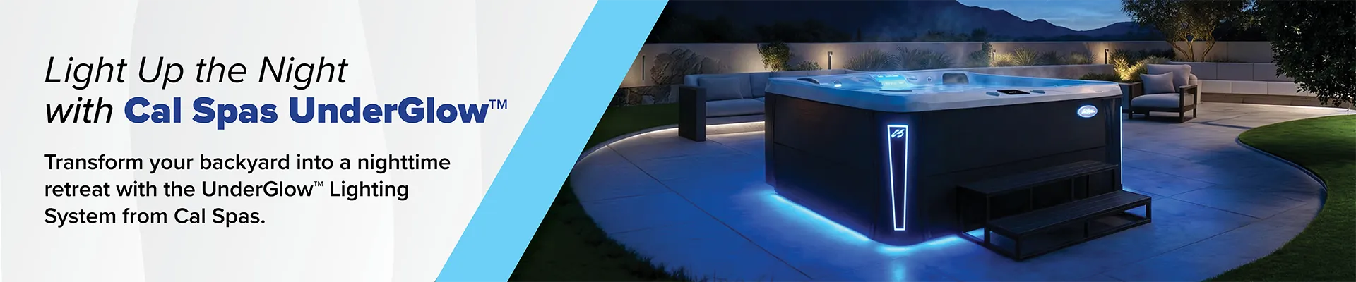 Calspas hot tub being used in a family setting - Santee